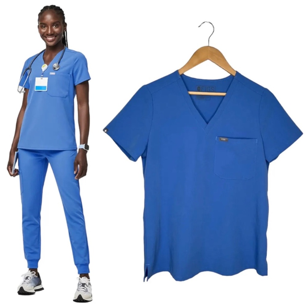 FIGS BNWT Size XL Catarina women’s One Pocket Scrub Top Technical Collec… - Picture 1 of 8